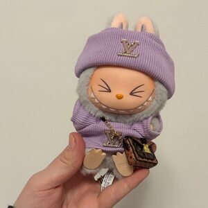Labubu with LV accessories